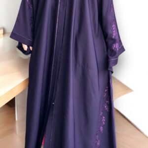 Abroo Abaya - Plum