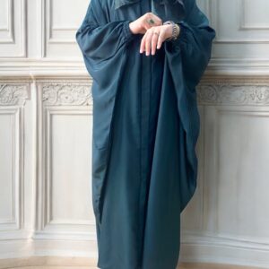 Baggy Abaya -Teal Blue