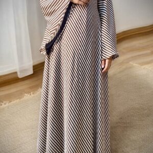 Classic - Strips Abaya