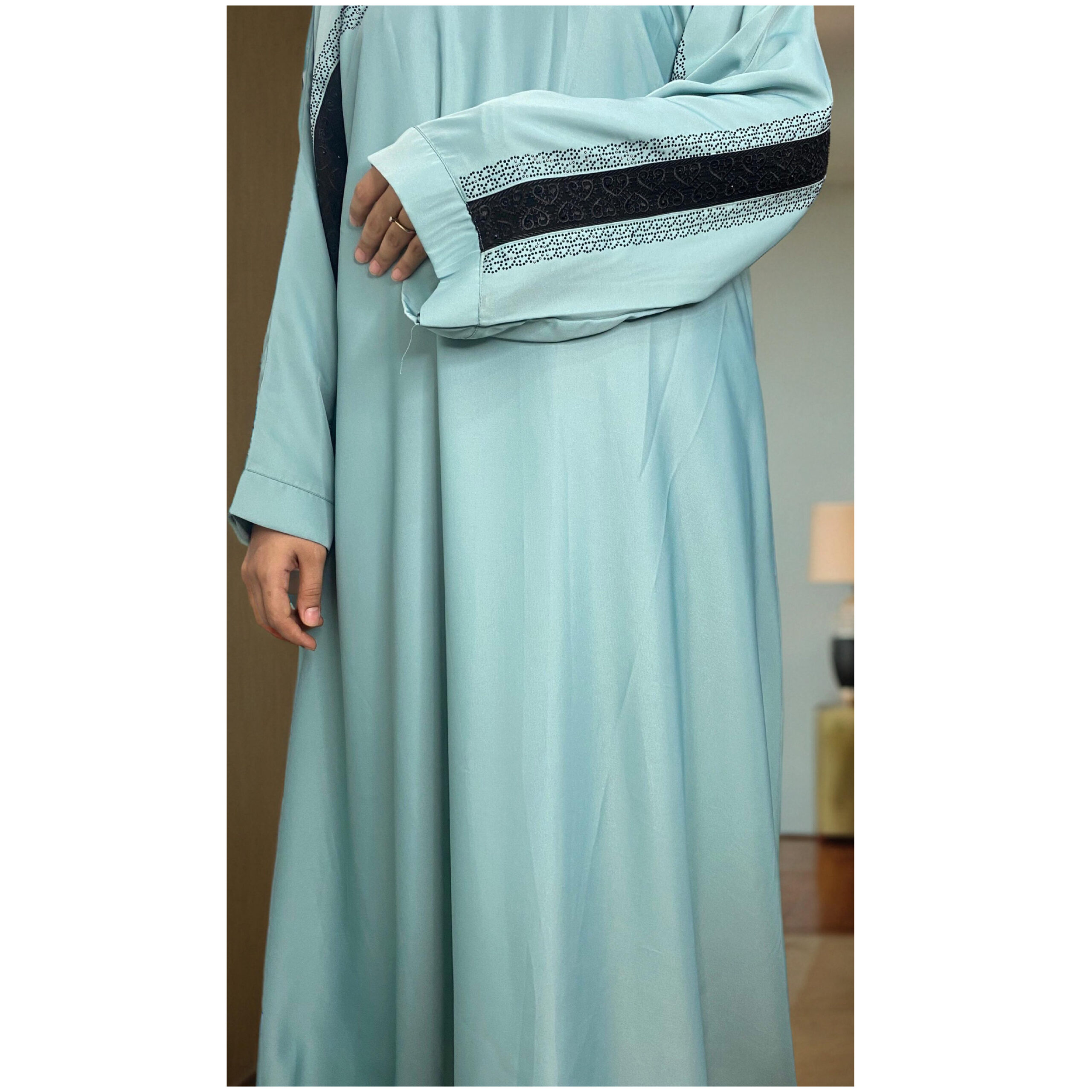 Hayati - Embroidered Abaya - Image 2